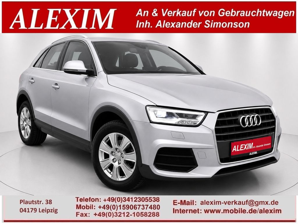 Bild des Angebotes Audi Q3/1.Hand/Navi/Klima/SHZ/LED/Scheckheft gepfl.