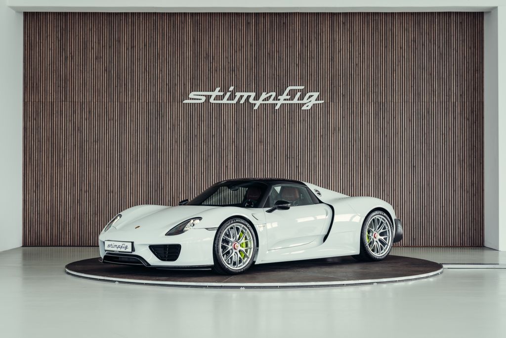 Porsche 918 Spyder, Weissach-Paket, 1. Hand, Lift