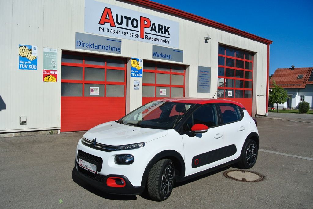 Bild des Angebotes Citroën C3 Shine,Navy,Garantie,Klima,8-Fach bereift