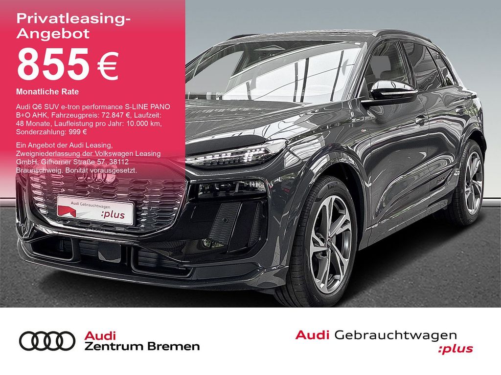 Bild des Angebotes Audi Q6 SUV e-tron performance S-LINE PANO B+O AHK