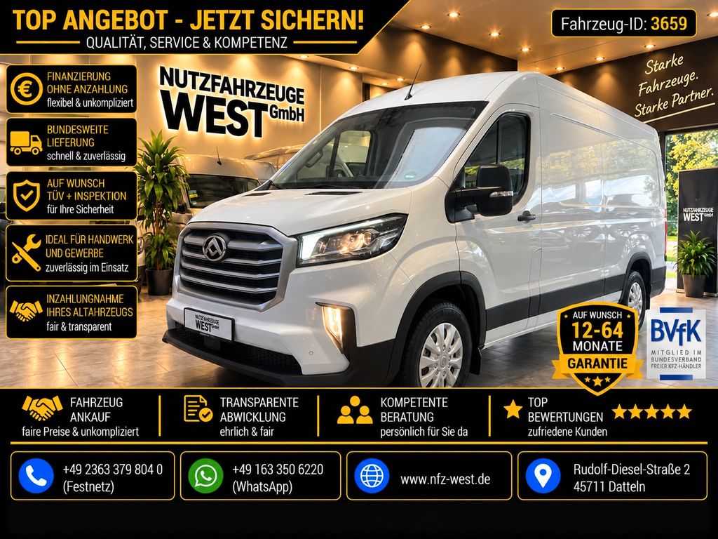 Bild des Angebotes Maxus Deliver 9 L3H2*Kamera*PDC*Tempomat*Garantie