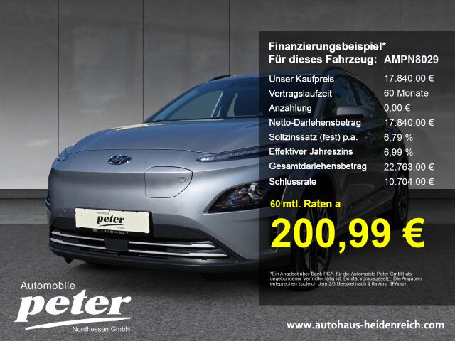 Bild des Angebotes Hyundai Kona Select / Select-Paket Elektro 2WD