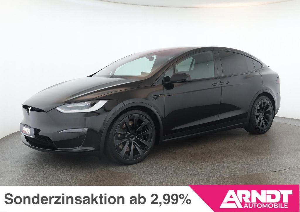 Bild des Angebotes Tesla Model X Plaid 6Seats LED Pano Yoke Navi FSD 22"