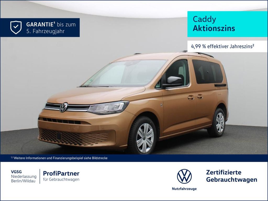Bild des Angebotes Volkswagen Caddy Life AHK Flügeltüren Alarm Navi Klima