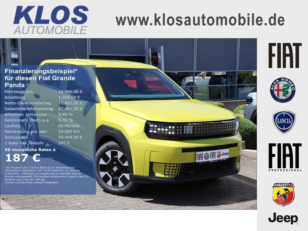 Bild des Angebotes Fiat Grande Panda ICON BENZINER 1.2 TURBO MT6 100 PS