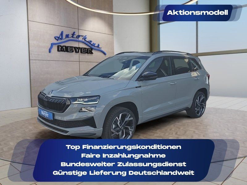 Bild des Angebotes Skoda Karoq Sportline 1,5TSI DSG 4*J.Gar/Pano/aAHK/Mat