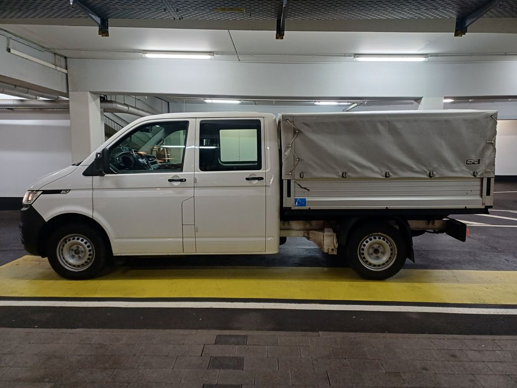 Bild des Angebotes Volkswagen T6 Transporter Doka Pritsche, StandHZG*Klima*AHK