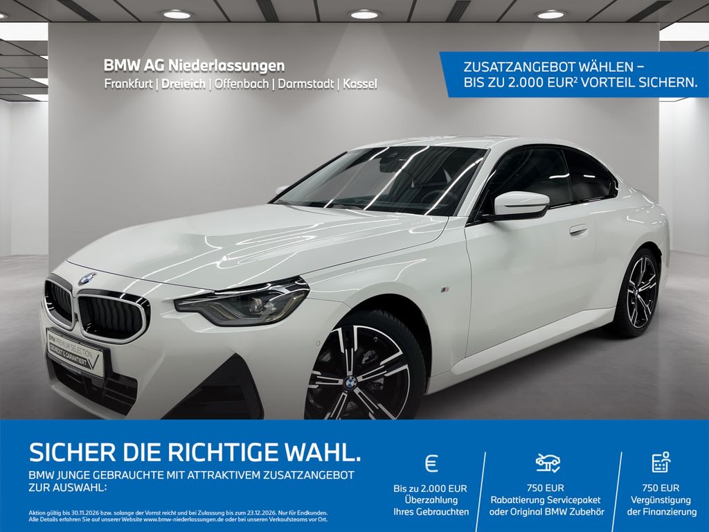 Bild des Angebotes BMW 220i Coupé M Sport LiveCockpitProf Kamera HiFi