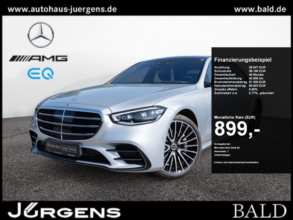 Bild des Angebotes Mercedes-Benz S 500 4M L AMG-Sport/Pano/Burm/Sitzklima/HA-Lenk