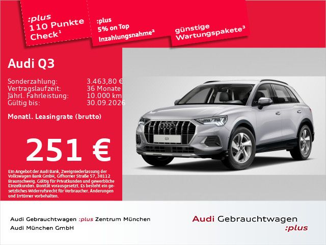 Audi Q3 40 TDI qu. S tronic advanced Matrix/Navi+/ACC