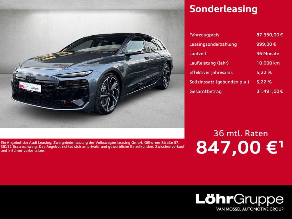 Bild des Angebotes Audi S6 Avant e-tron quattro 370 kW *Matrix*B&O*360°*