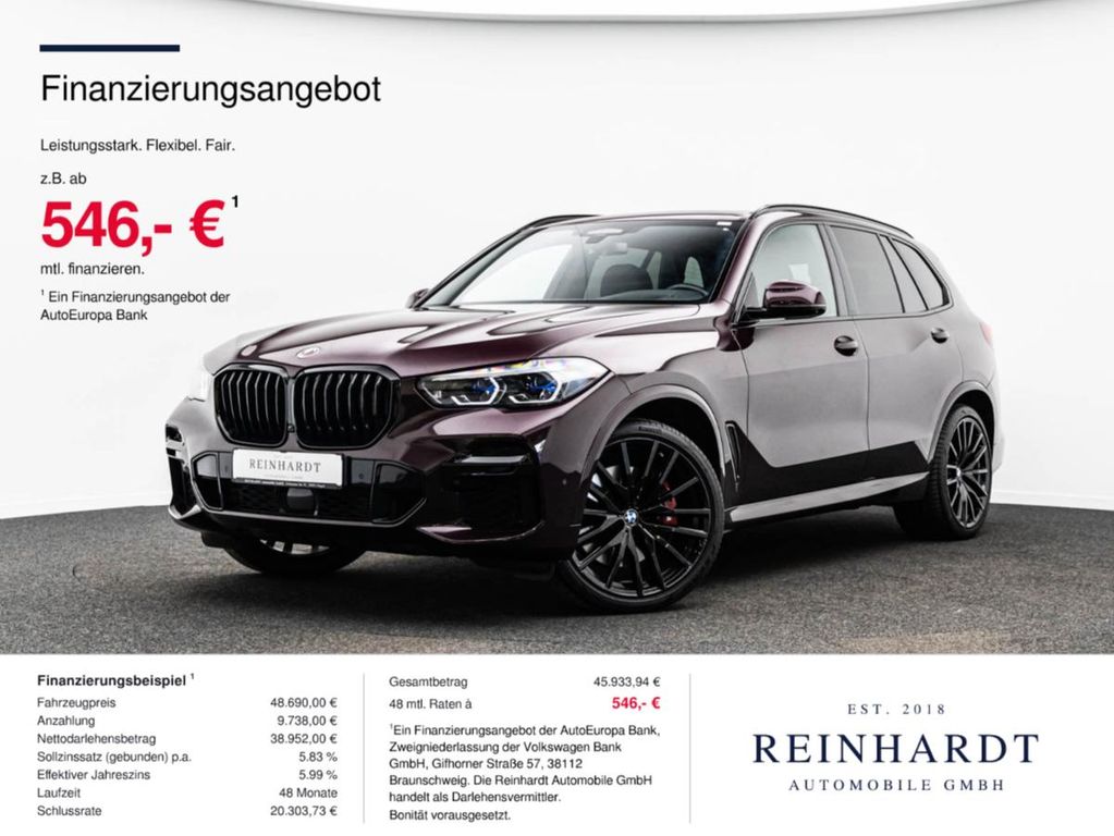 Bild des Angebotes BMW X5 M50i xDRIVE SHADOW/22Z.LASER/ACC/HuD/PANO/360