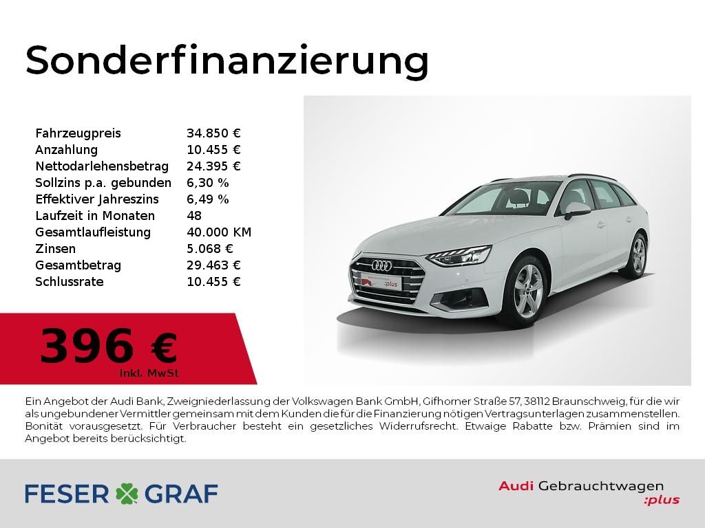 Audi A4 Avant 35 TDI AHK,LED,Navi,PDC+,17",ParkAssist