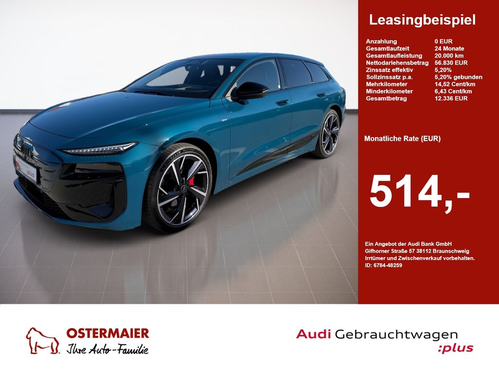 Bild des Angebotes Audi A6 Avant e-tron S-LINE 286PS AHK.STANDHZG.B&O.LM