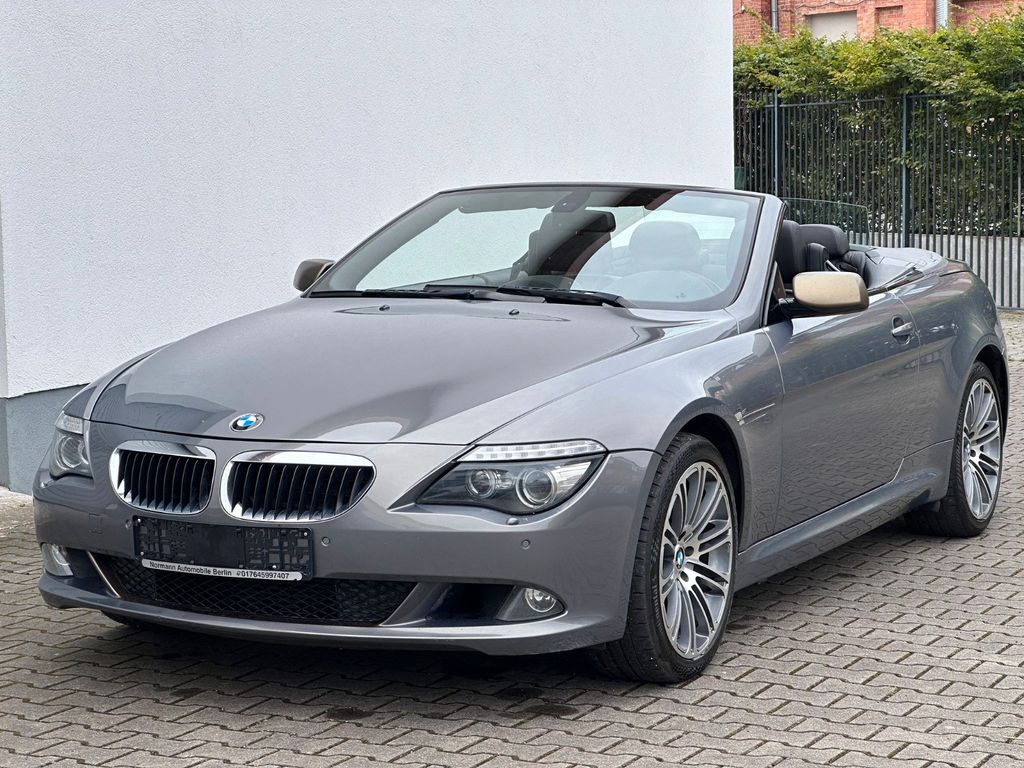 Bild des Angebotes BMW 635 Cabrio *2.Hand*Vollausst*Xenon*Leder* Top