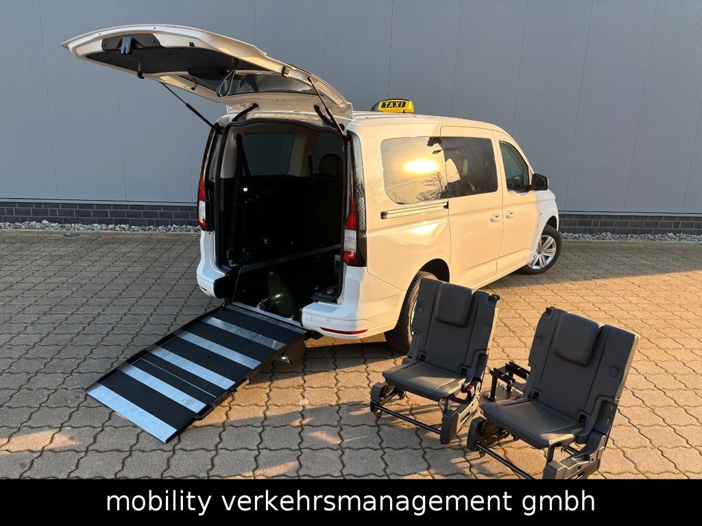 Bild des Angebotes Volkswagen Caddy Maxi 7-S Rollstuhl Taxi Mietwagen Kunstled