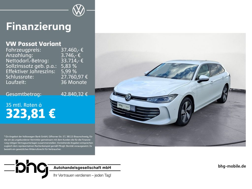 Bild des Angebotes Volkswagen Passat Variant 1.5 e-Hybrid DSG Business