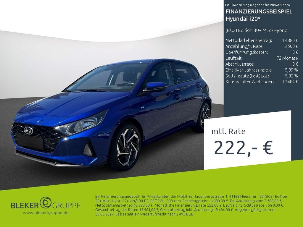 Bild des Angebotes Hyundai i20 (BC3) Edition 30+ Mild-Hybrid