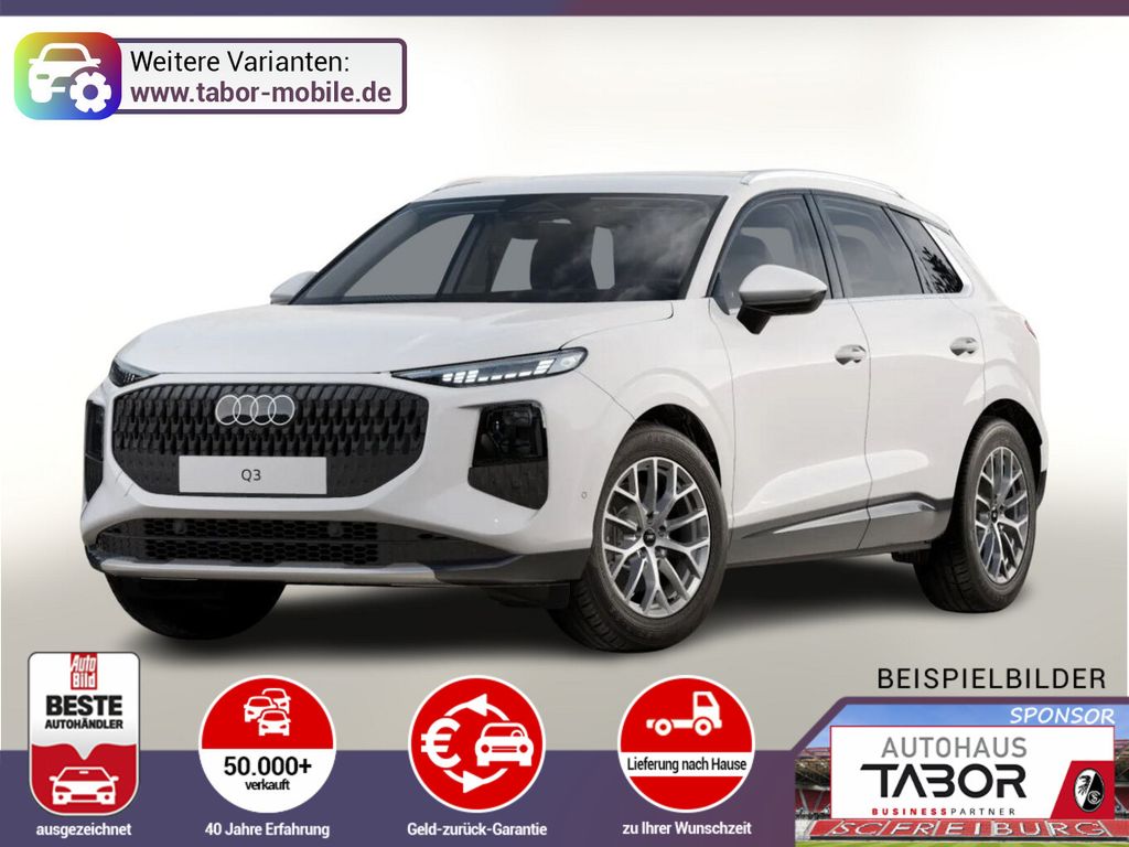 Bild des Angebotes Audi Q3 quattro Tech LED+ 18Z Keyl KlimaP UVP-21%*