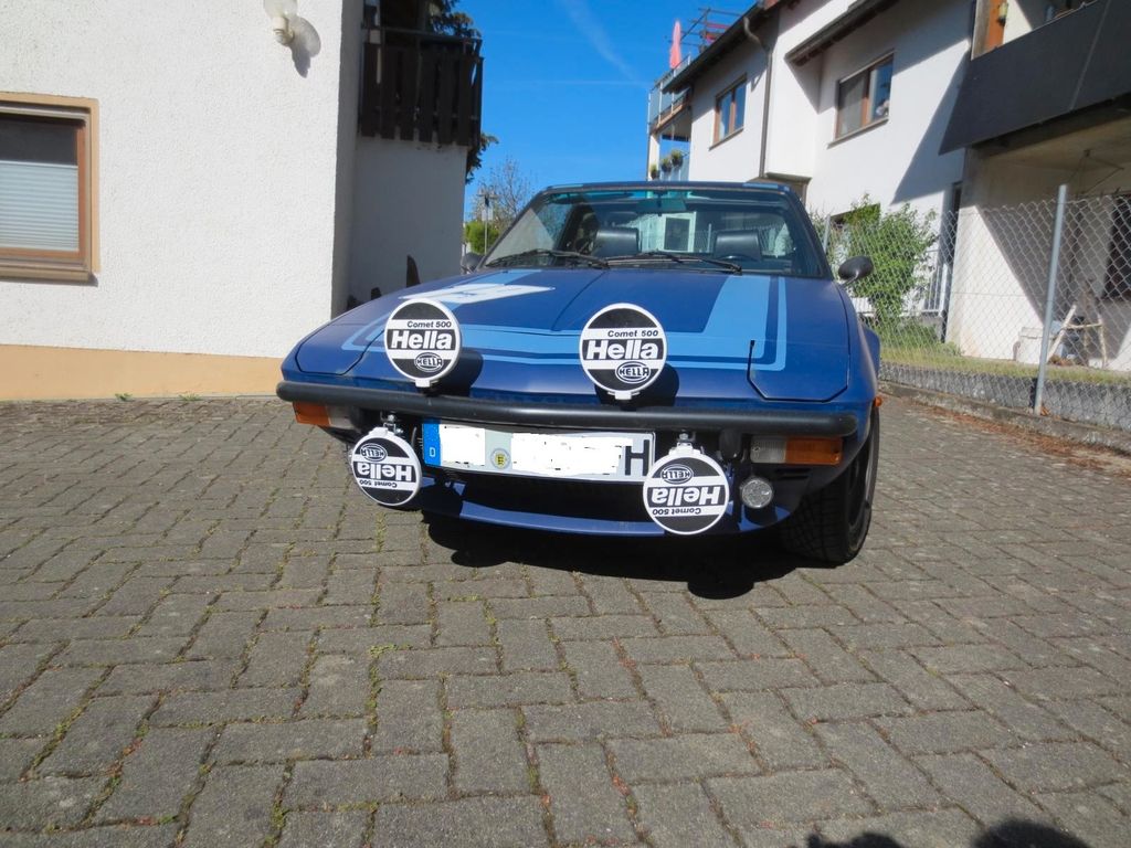 Fiat X 1/9    " RALLY " H-Kennzeichen