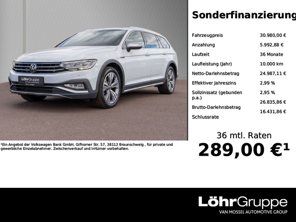 Bild des Angebotes Volkswagen Passat Alltrack 2.0 TDI DSG 4Motion AHK