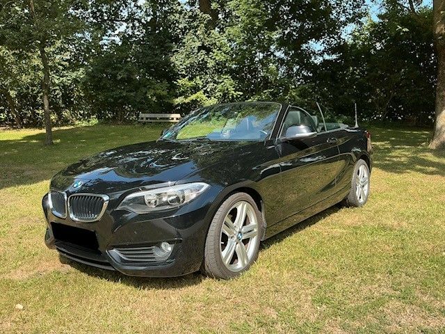BMW 218i Cabrio , Leder , Klima, SHZ, 8-fach