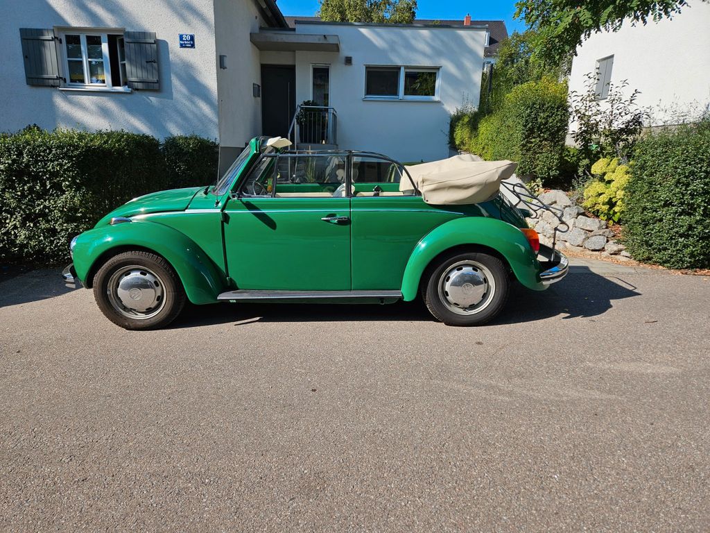 Bild des Angebotes Volkswagen Käfer Cabrio 1975, grün, Regensburg