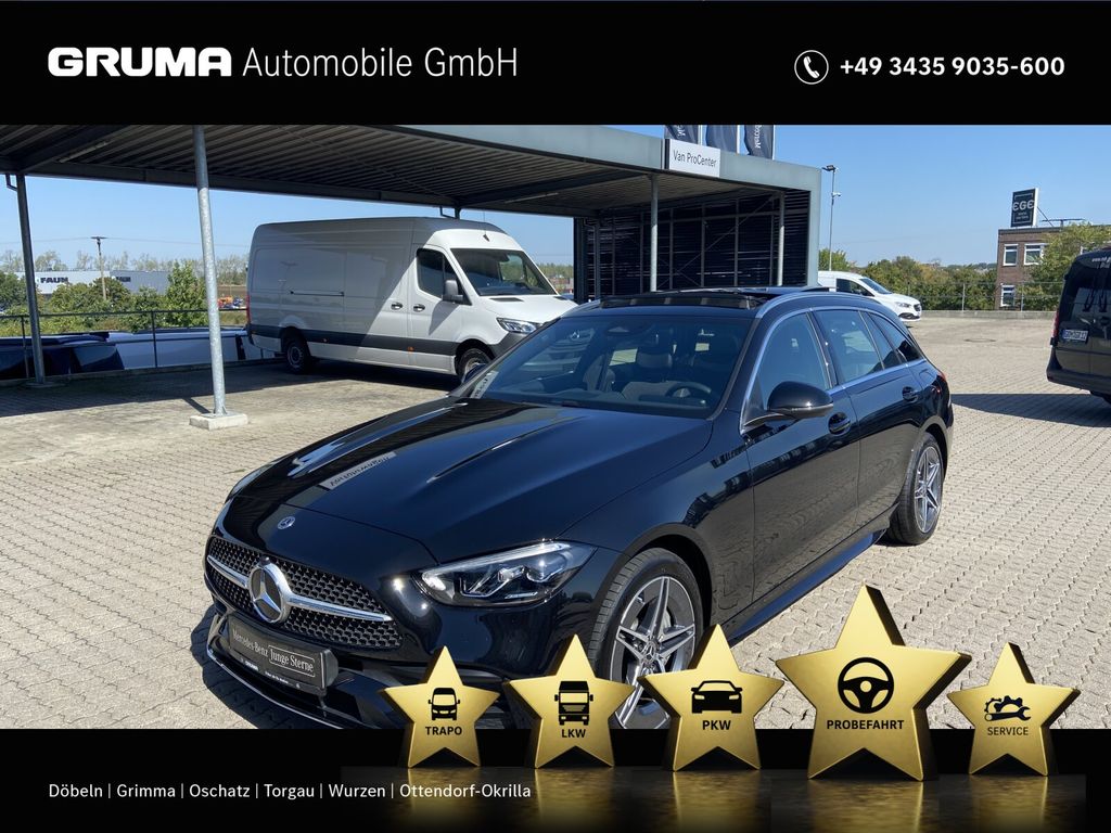 Bild des Angebotes Mercedes-Benz C 300 de 4MATIC T AMG+Advanced+Pano+AHK+Lhz+Memo