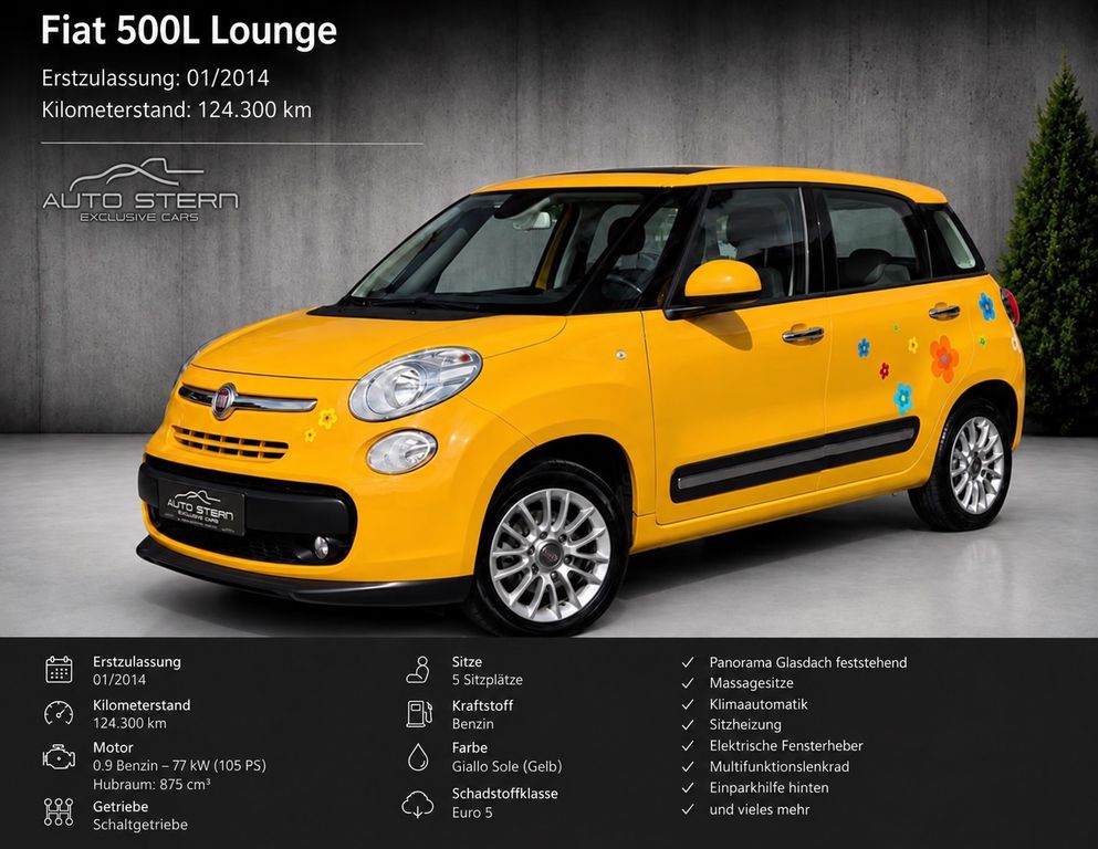 Bild des Angebotes Fiat 500L Lounge PANO CITY KLIMA GRA S.HEIZ MASSAGE