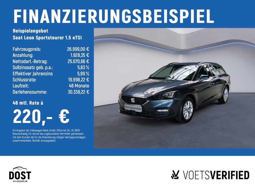 Bild des Angebotes Seat Leon Sportstourer 1.5 eTSI Road Edition AHK+SHZ