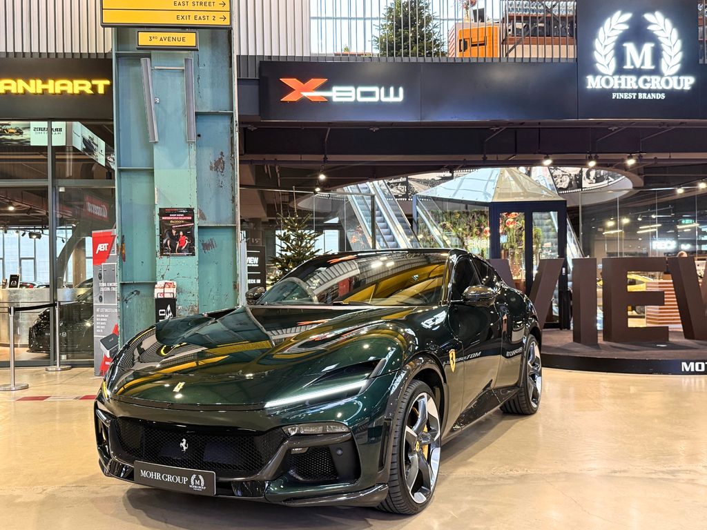 Bild des Angebotes Ferrari Purosangue V12 Verde Zeltweg/CARBON/ "IN STOCK"