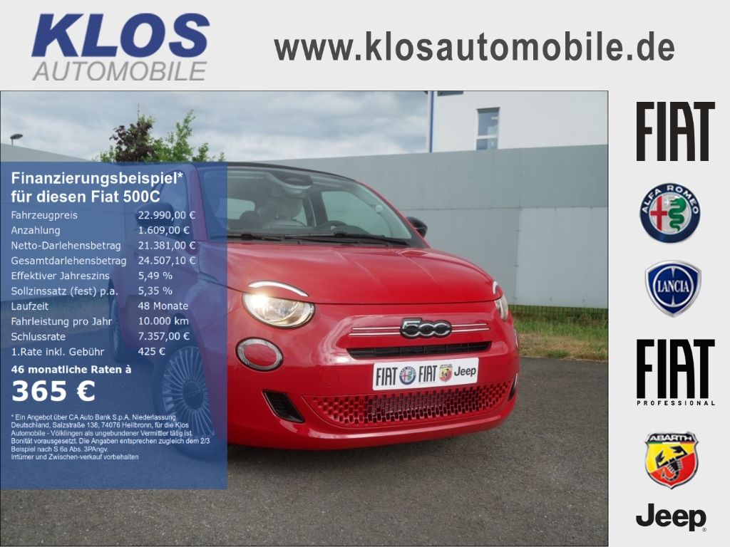 Bild des Angebotes Fiat 500C CABRIO HYBRID ICON 1.0 65 PS MT6 KOMFORT KA