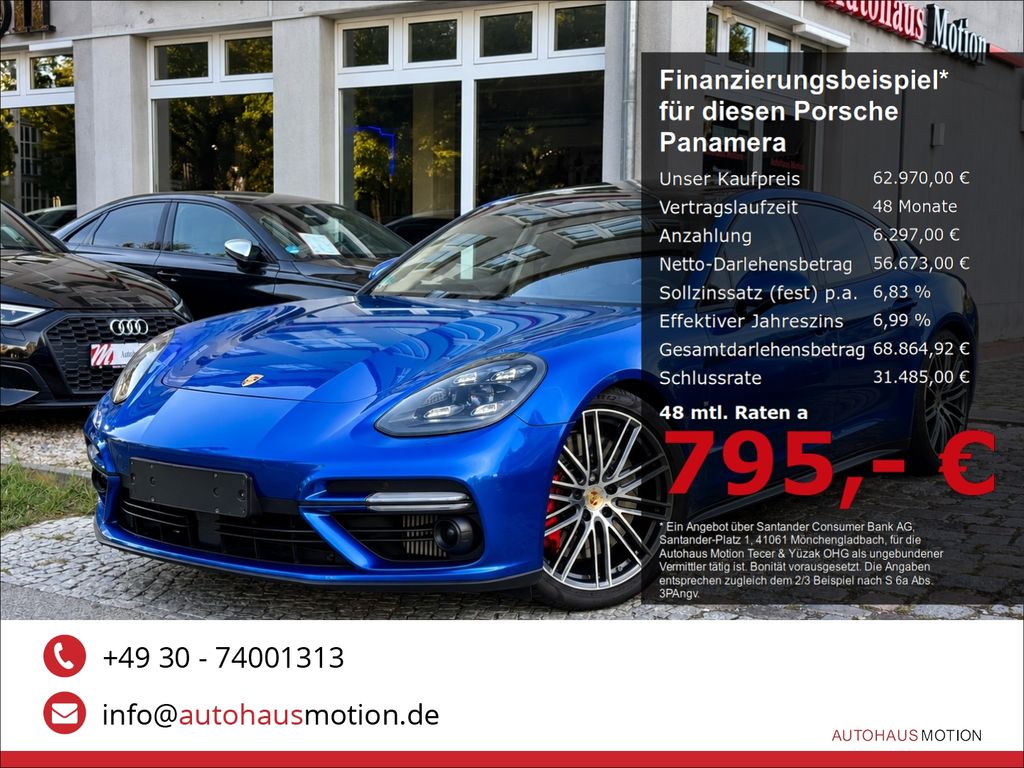Bild des Angebotes Porsche Panamera Turbo 4.0 V8 Matrix Pano Carbon Bur-Hig
