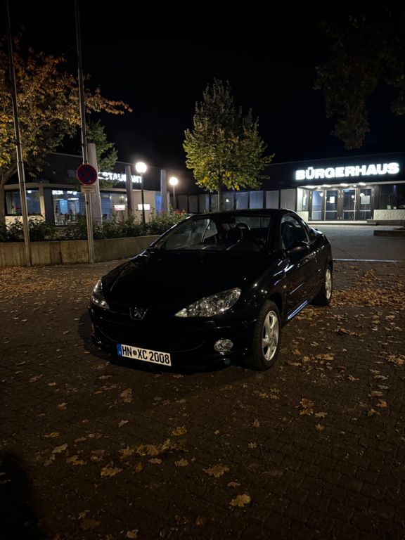 Bild des Angebotes Peugeot 206 CC Sport 110 Nacht Schwarz Sport