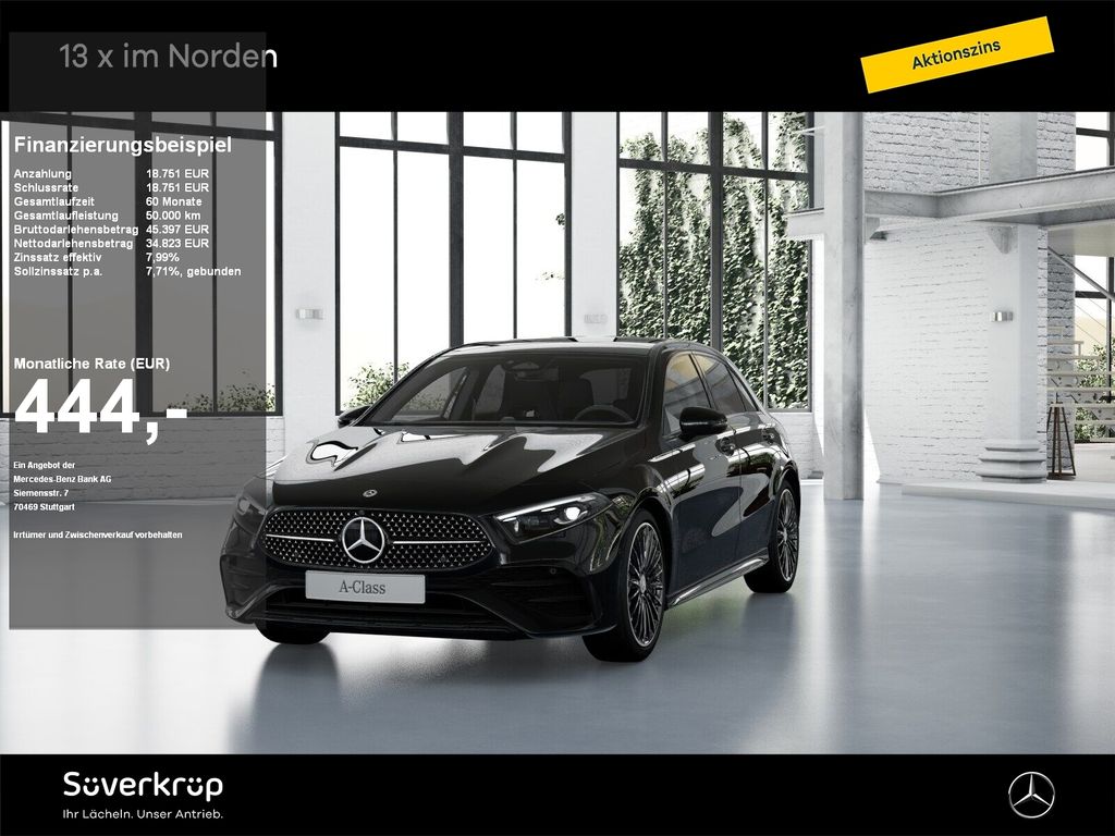 Bild des Angebotes Mercedes-Benz A 220 d AMG NIGHT MULTI 360 DISTR KAMERA PANO