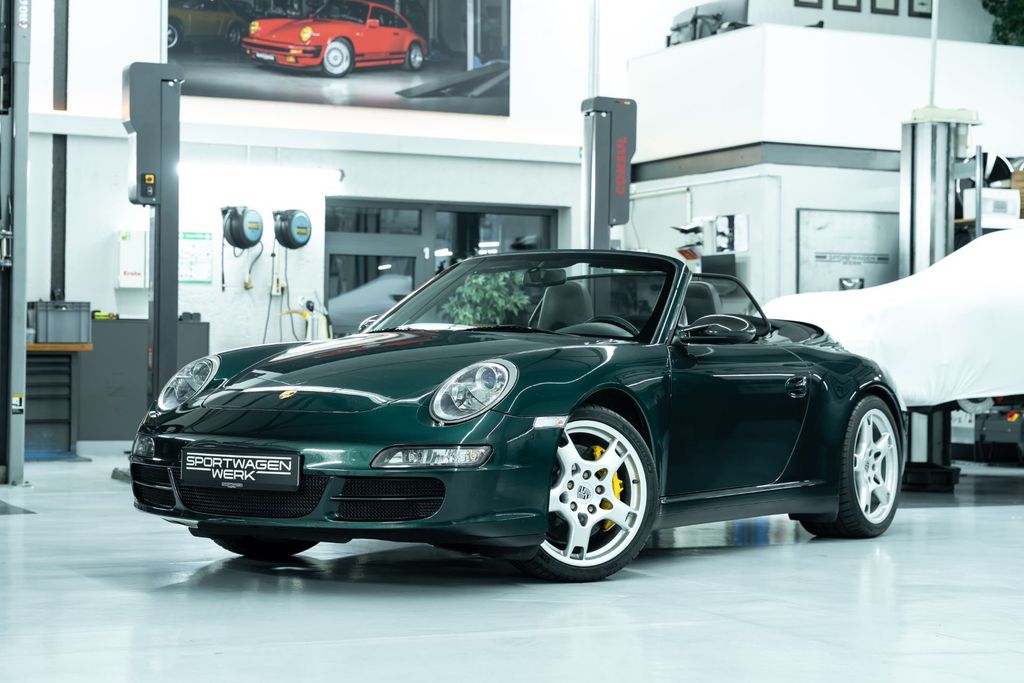 Bild des Angebotes Porsche 997 Carrera 4S Cabrio | PCCB | Tannengrün