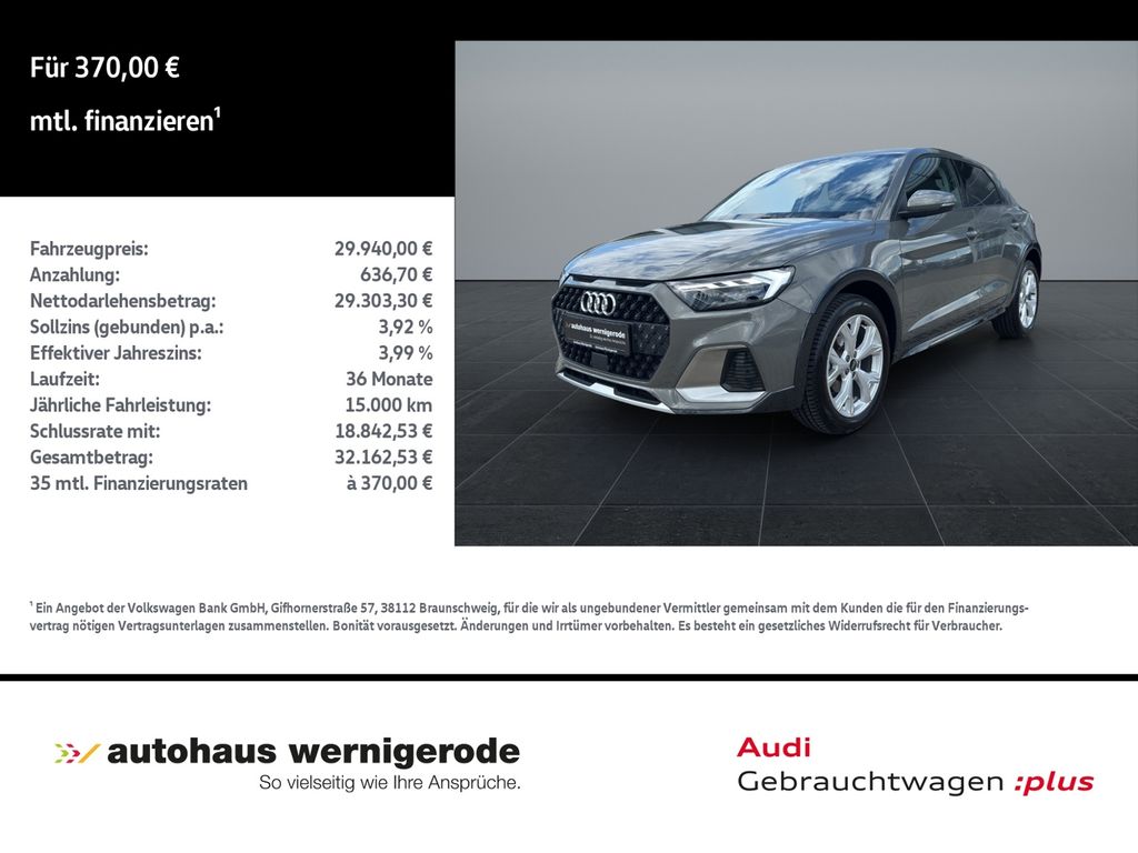 Bild des Angebotes Audi A1 35 allstreet TFSI basis DSG*S tronic*LED*BLT