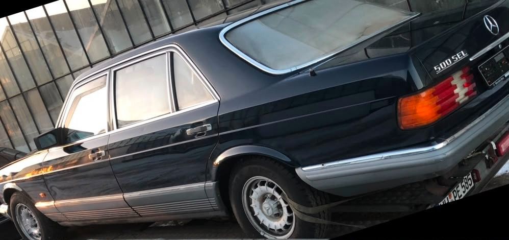 Bild des Angebotes Mercedes-Benz 500 SEL W126 H-Kennzeichen LPG 904 Dunkelblau