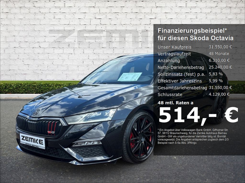 Skoda Octavia Combi 2.0 TSI DSG RS First Edition HUD A