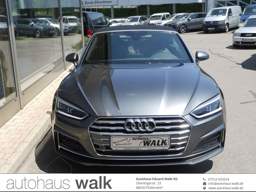Audi A5 Cabriolet 40 TFSI S line NAVI LED RFK Alcanta
