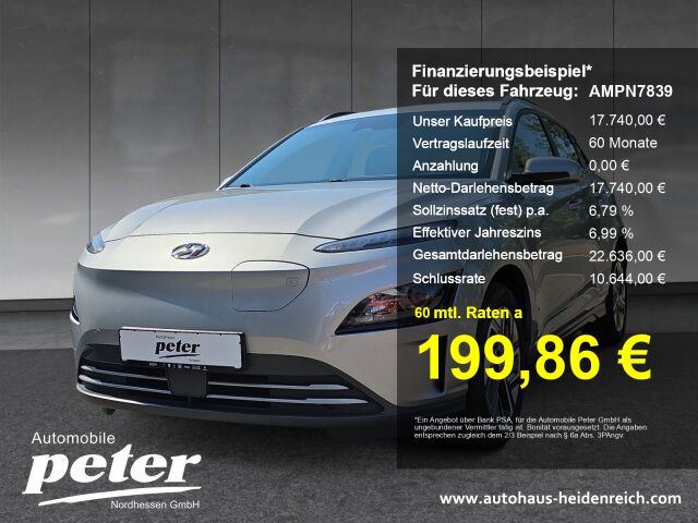 Bild des Angebotes Hyundai Kona Select / Select-Paket Elektro 2WD
