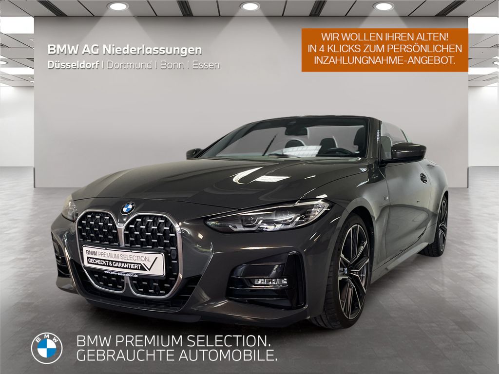 Bild des Angebotes BMW 430i Cabrio M Sport AHK Harman/K PDC LED Alarm