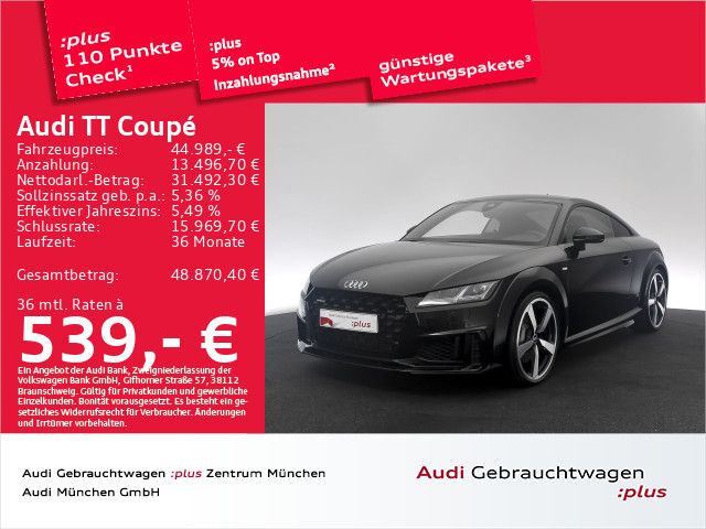 Audi TT Coupé 45 TFSI qu. S tronic 2x S line Matrix/N