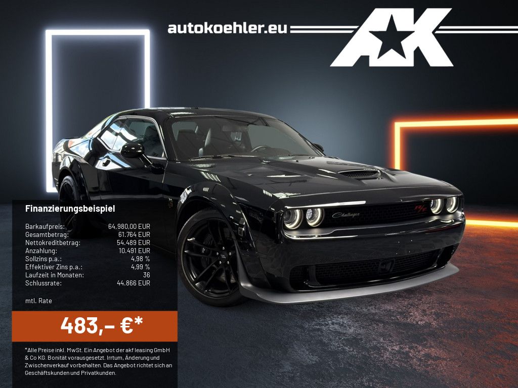 Dodge Challenger R/T Scat Pack 6.4 V8 Widebody PDC ACC