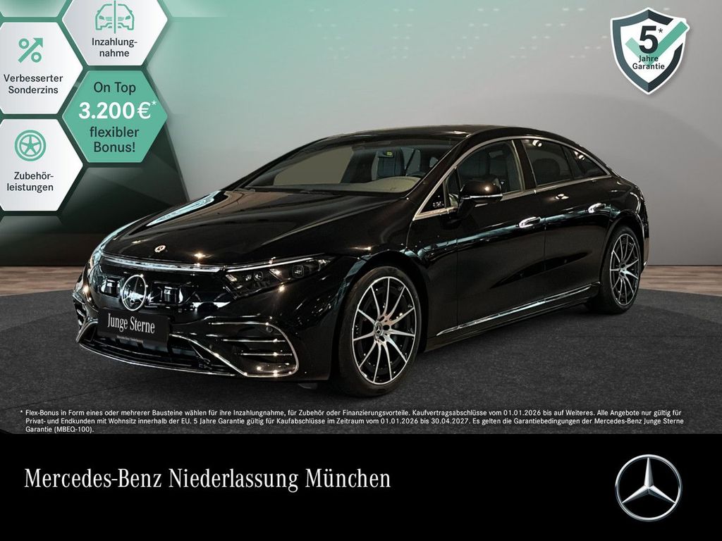 Mercedes-Benz EQS 580 4M AMG Pano/DRIVEPILOT/TV/Hyperscree/21"
