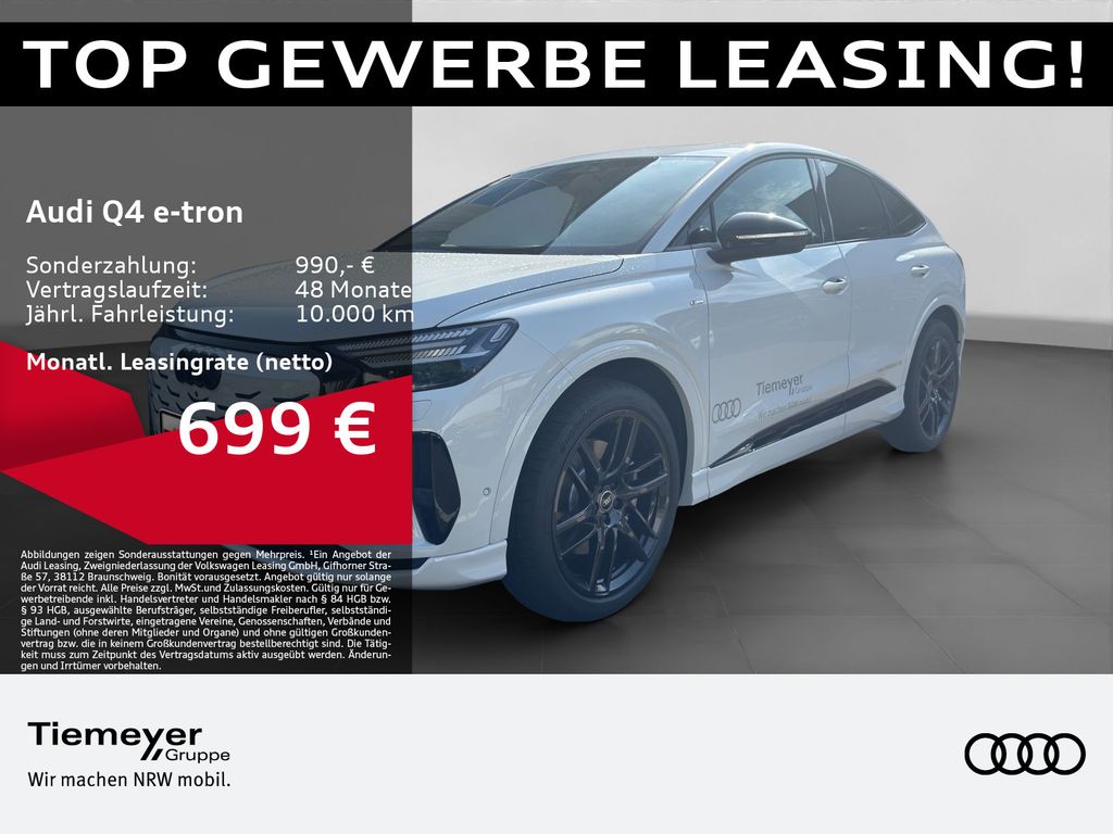 Bild des Angebotes Audi Q4 e-tron Sportback 55 Q 2x S LINE MATRIX AHK PA