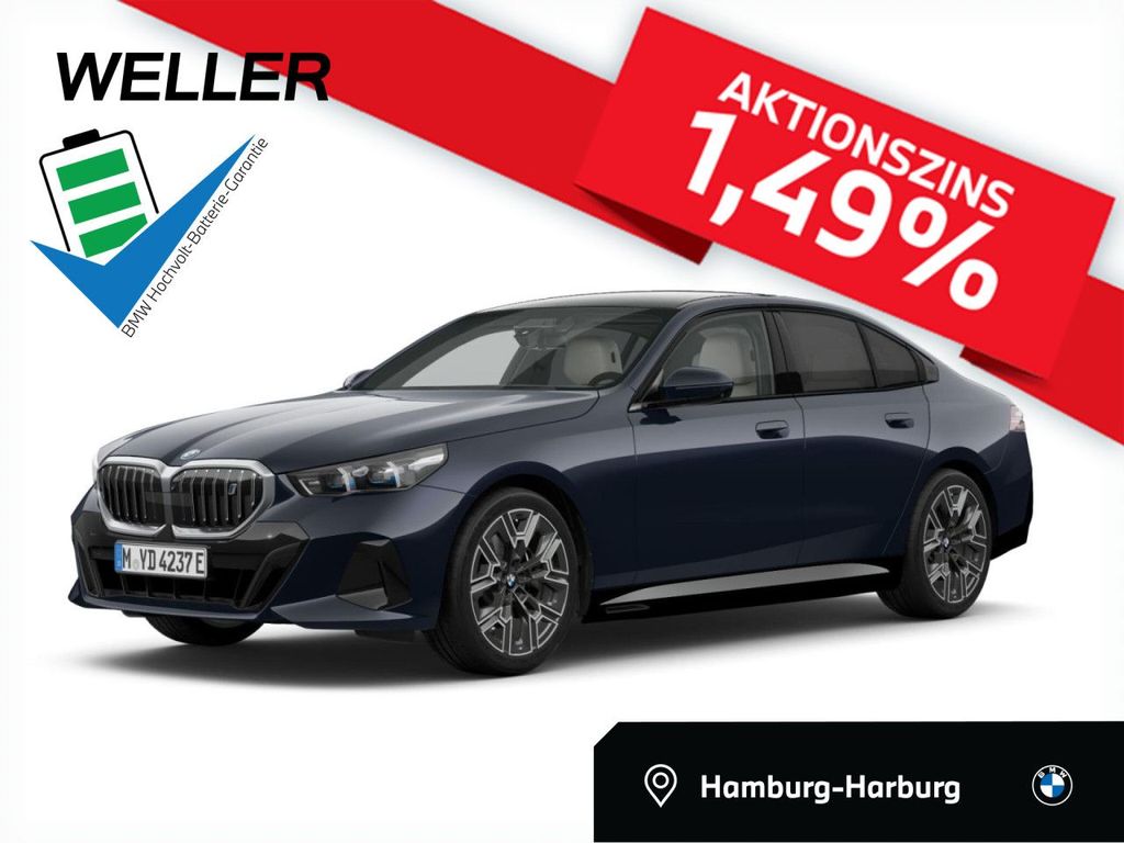 Bild des Angebotes BMW i5 40 M SPORT KomSi,B&W,360,Pano,Lea.o.Anz.555,-