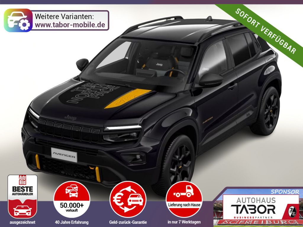 Bild des Angebotes Jeep Avenger Hybrid North Face Nav eHK KAM UVP-25%*