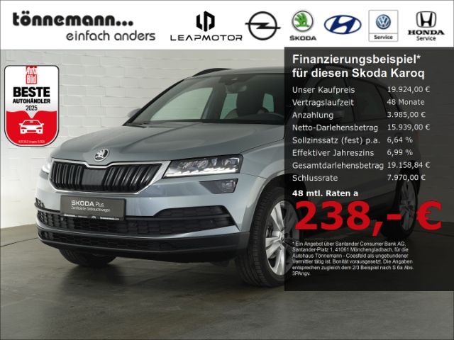 Bild des Angebotes Skoda Karoq STYLE TSI+NAVI+KLIMA+BLUETOOTH+SITZHEIZUNG