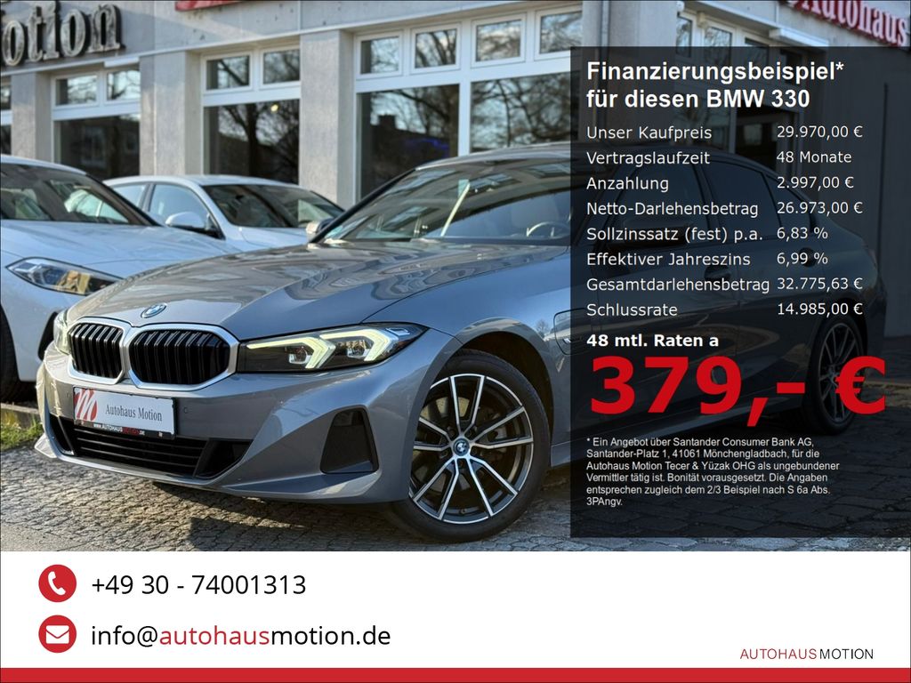 Bild des Angebotes BMW 330 e Sport-line Navi Leder GSD LED H&K SHZ Spor